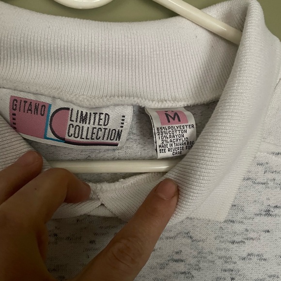 Vintage Needle Point Northwest Woods 90's Collared Crewneck Size Medium - Picture 4 of 5